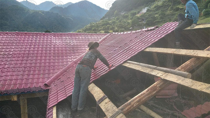 阿壩合成樹(shù)脂瓦自建房案例效果圖 阿壩合成樹(shù)脂瓦自建房案例效果圖