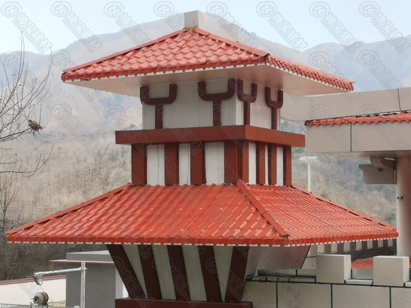 合成樹(shù)脂瓦收費(fèi)站案例 合成樹(shù)脂瓦收費(fèi)站案例