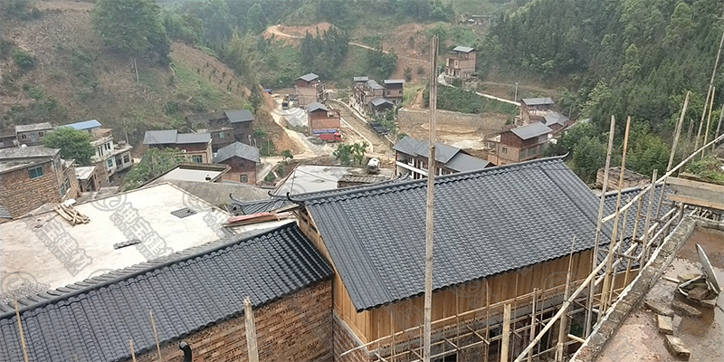 仿古樹(shù)脂小青瓦新農(nóng)村風(fēng)貌改造 仿古樹(shù)脂小青瓦新農(nóng)村風(fēng)貌改造