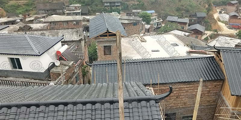 仿古樹(shù)脂小青瓦新農(nóng)村風(fēng)貌改造 仿古樹(shù)脂小青瓦新農(nóng)村風(fēng)貌改造