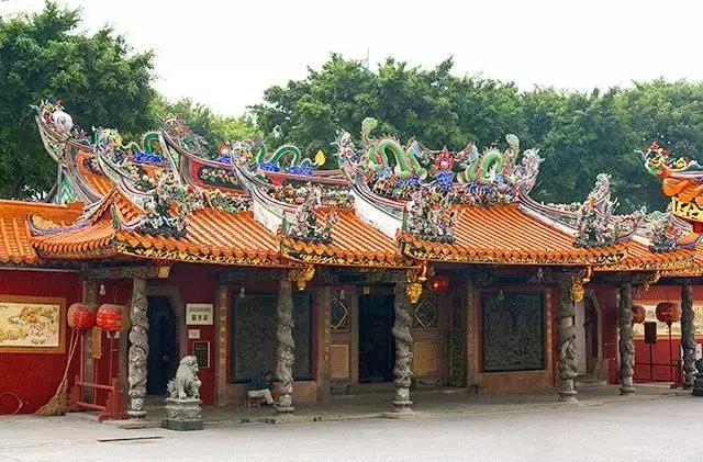 潮州嵌瓷，屋頂生花
