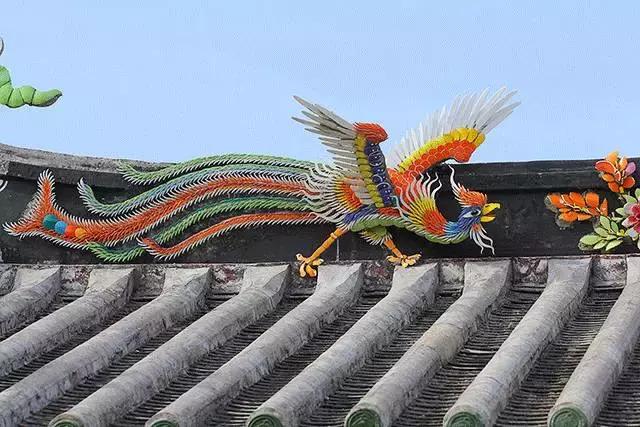 潮州嵌瓷，屋頂生花